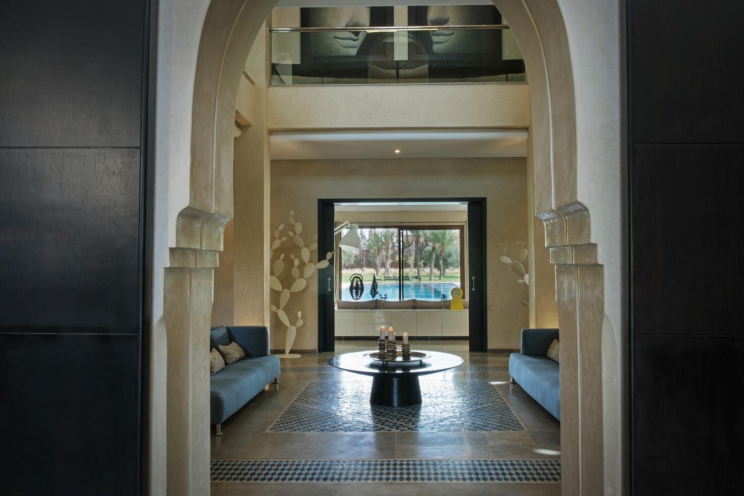 Adnaa - Modern Villa With 2 Pools, Sauna, Hammam, Tennis Court & Home Cinema Douar Caïd Layadi Exteriér fotografie